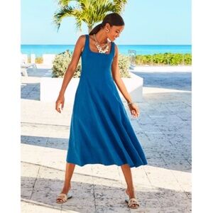 Lilly Pulitzer Calina Dress in Barton Blue EUC